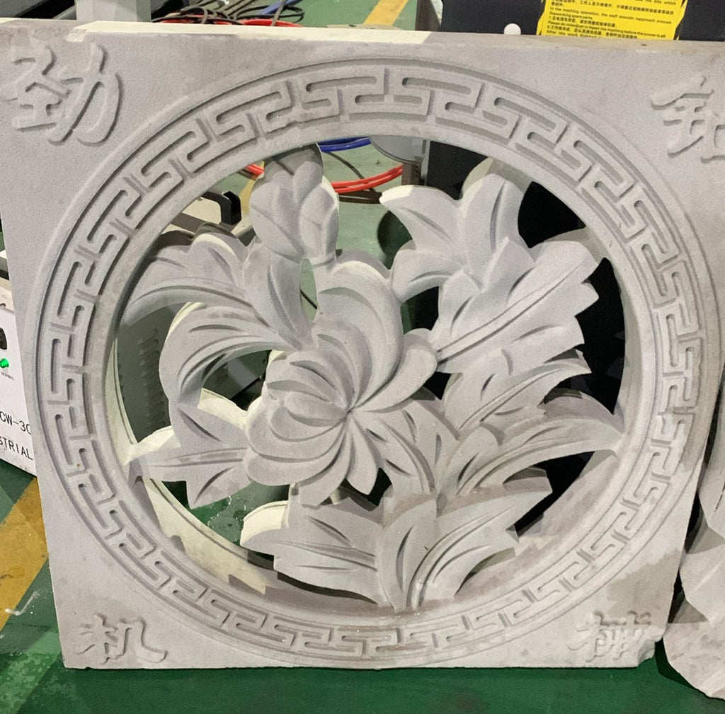 Two Heads Engraving machine