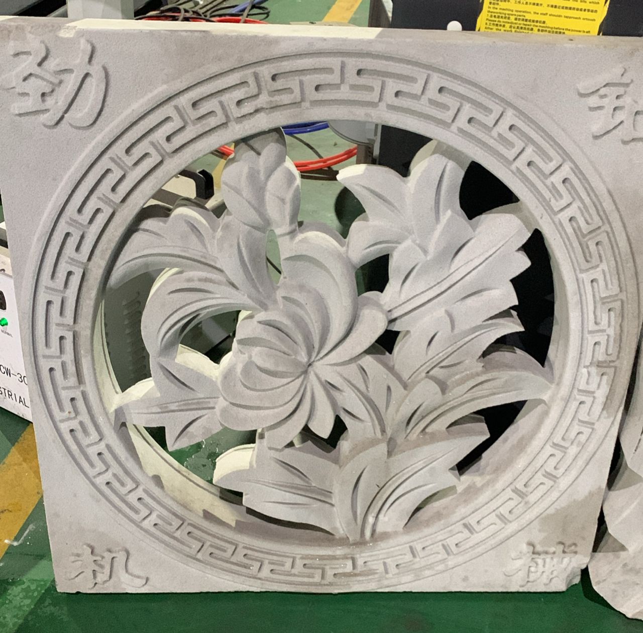 Two Heads Engraving machine