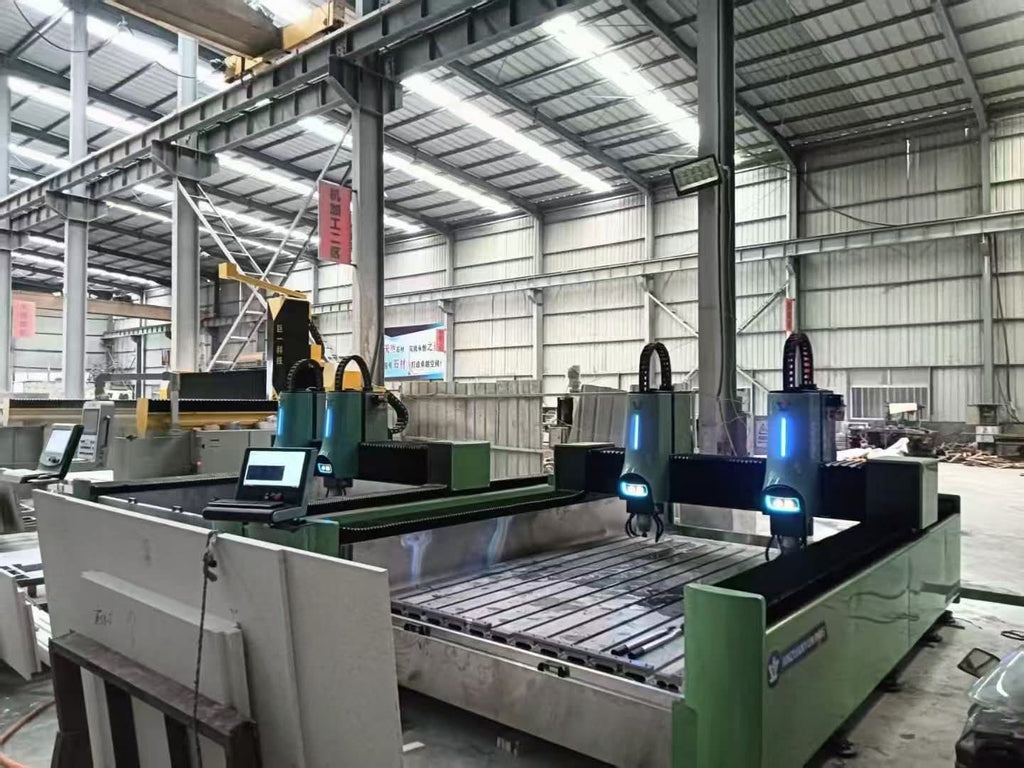Two Heads Engraving machine