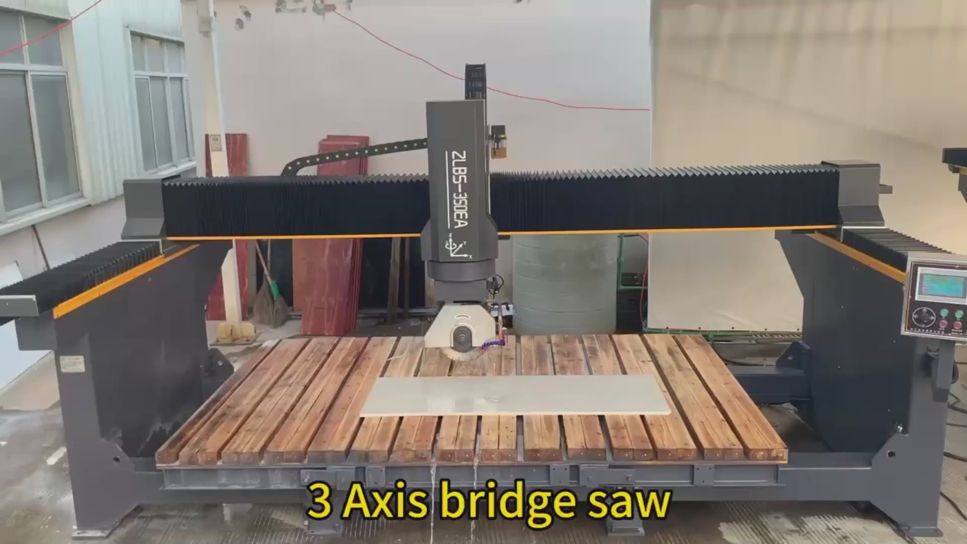 3 Axis bridge saw